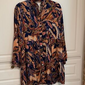 THML Multicolor Ruffled Blouse